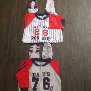 CARTERS 2 4T Boys Lightweight PJ